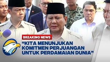 BREAKING NEWS - Presiden Prabowo Tiba di Indonesia Usai Hadiri KTT Perdamaian Gaza