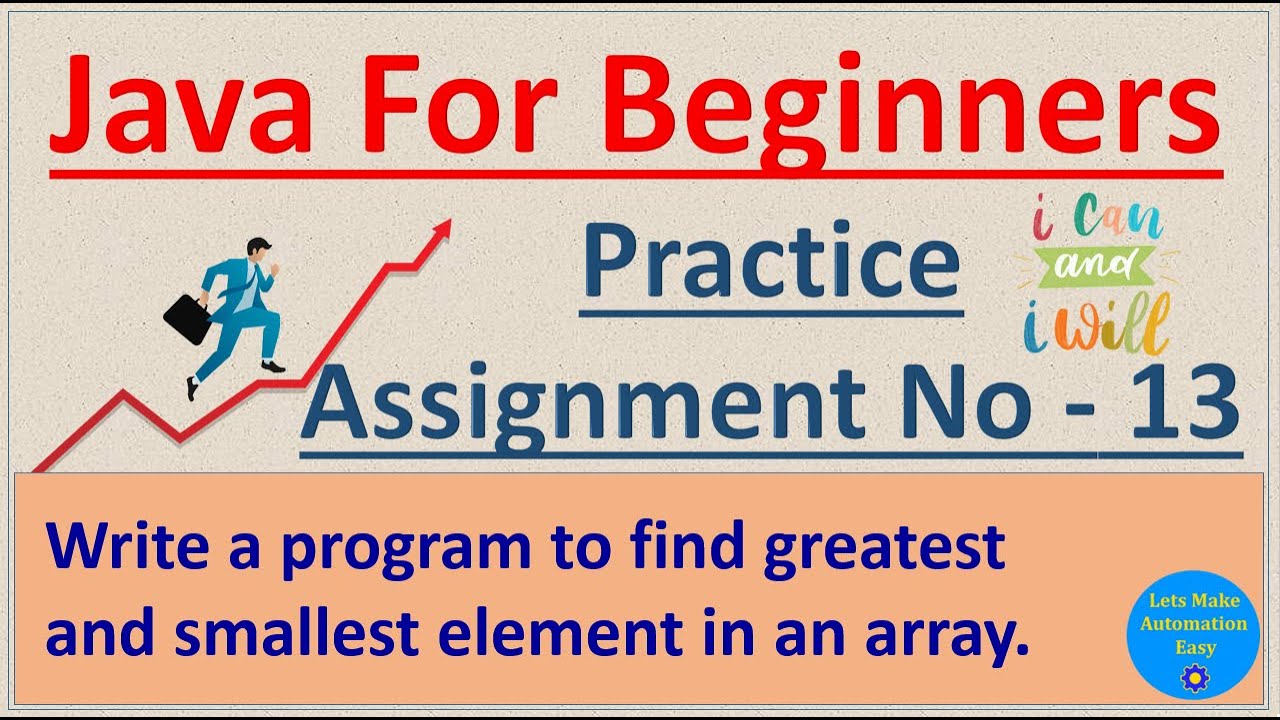 java assignments for practice