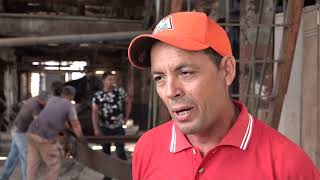 Avanzan reparaciones en el central Roberto Ramírez para producción de melao de caña.