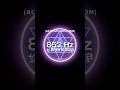 1 MINUTE OF 852 Hz + Merkaba • Activate Intuition #sacredgeometry #852hz #merkaba