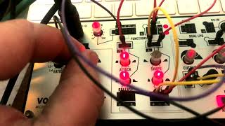 Korg Volca Modular - My First Patch [odd, unusual rhythm]