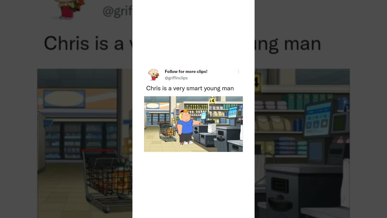 Chris Is Very Smart Young Man