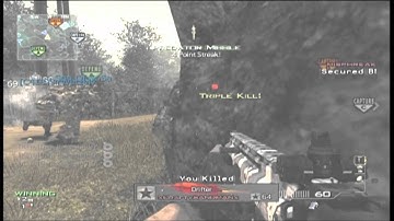 MW3 : Killstreak Glitch?! + Triple Semtex in the beginning of the game!