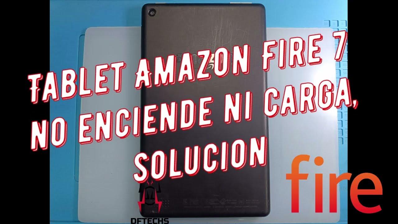 Tablet Amazon Fire 7 no enciende ni carga, solucion YouTube
