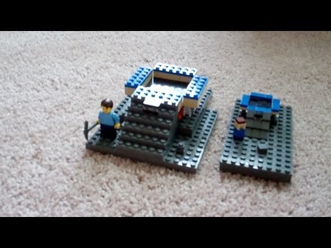 Lego Minecraft End Portal tutorial
