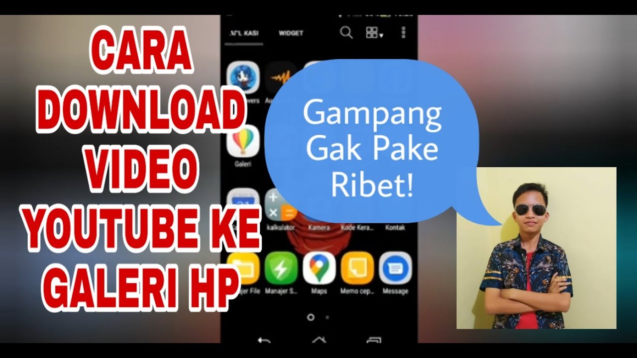 Download Video YouTube Ke Galeri HP