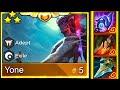 3 Star Yone ⭐⭐⭐ Luden&#39;s Tempest ONESHOTS the whole map! | Set Revival 4.5 Festival of Beasts