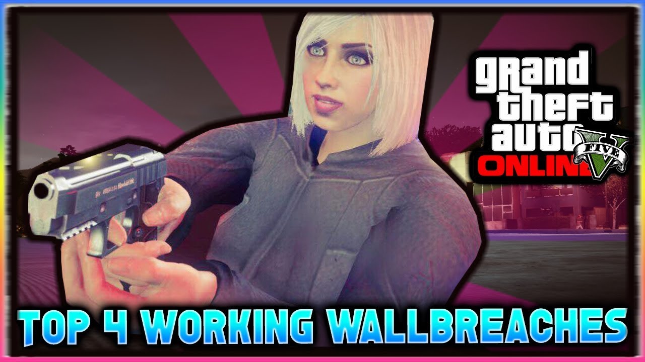 GTA 5 GLITCHES I TOP 4 WORKING GTA 5 WALLBREACH GLITCHES 2018