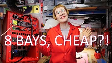 I Built an 8-Bay NAS Cheaper Than a 2-Bay NAS (DIY 10-Inch Rack Server)