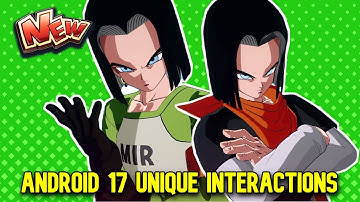 Dragon Ball Sparking Zero Android 17 Z and Super Unique Interactions
