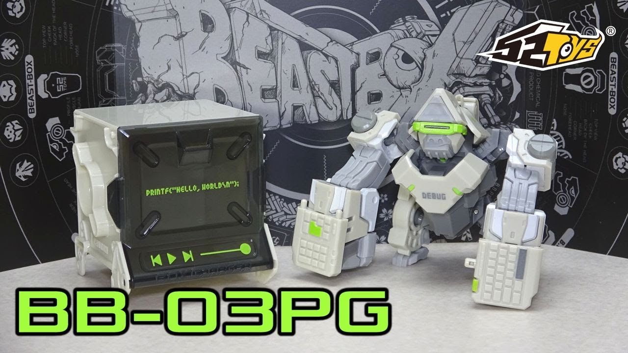 CT238 ビーストボックス JOJOBS BB-03PG BEASTBOX 52toys - YouTube