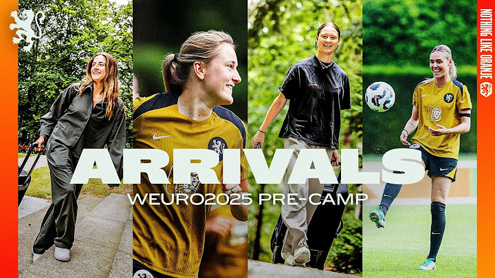 𝐀𝐑𝐑𝐈𝐕𝐀𝐋𝐒 𝐋𝐄𝐄𝐔𝐖𝐈𝐍𝐍𝐄𝐍 🦁 | The road to #WEURO2025 has officially started! 🔥💫