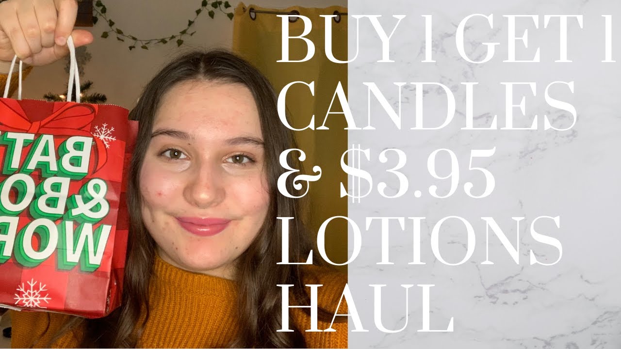 Buy One Get One FREE Candles and 3.95 Body Lotions Sale BOGO
