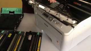 How to Replace Belt Unit BU200CL in Brother Printer MFC9125CN or Similar Models