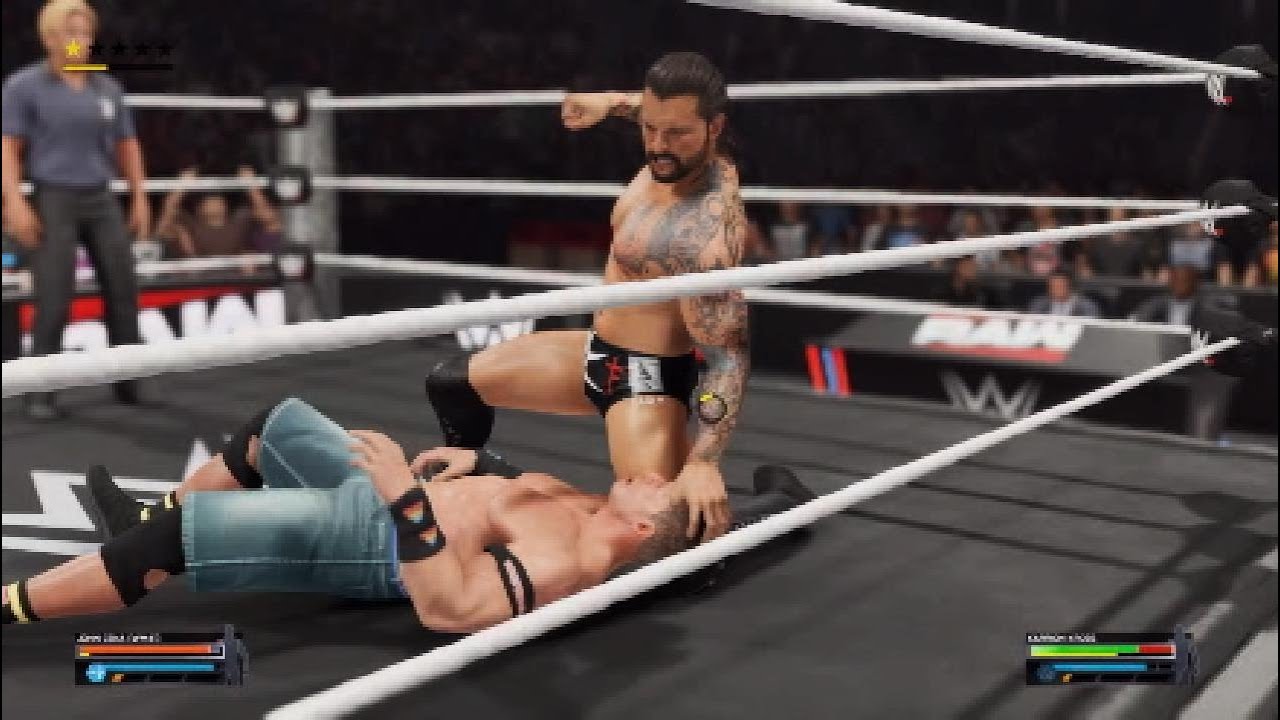 JOHN CENA STEPS INTO THE CASTLE