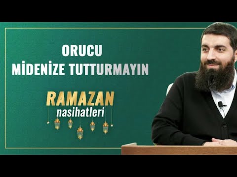 Oruç Sadece Aç Susuz Kalmak Değildir. Oruç Tutmanın Fazileti. Halis Bayancuk Hoca (Ebu Hanzala)