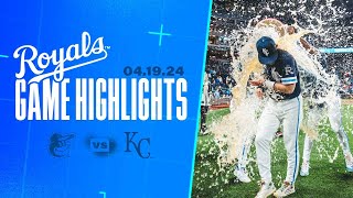 Nine-Run Homecoming | Royals Relentless vs. Orioles