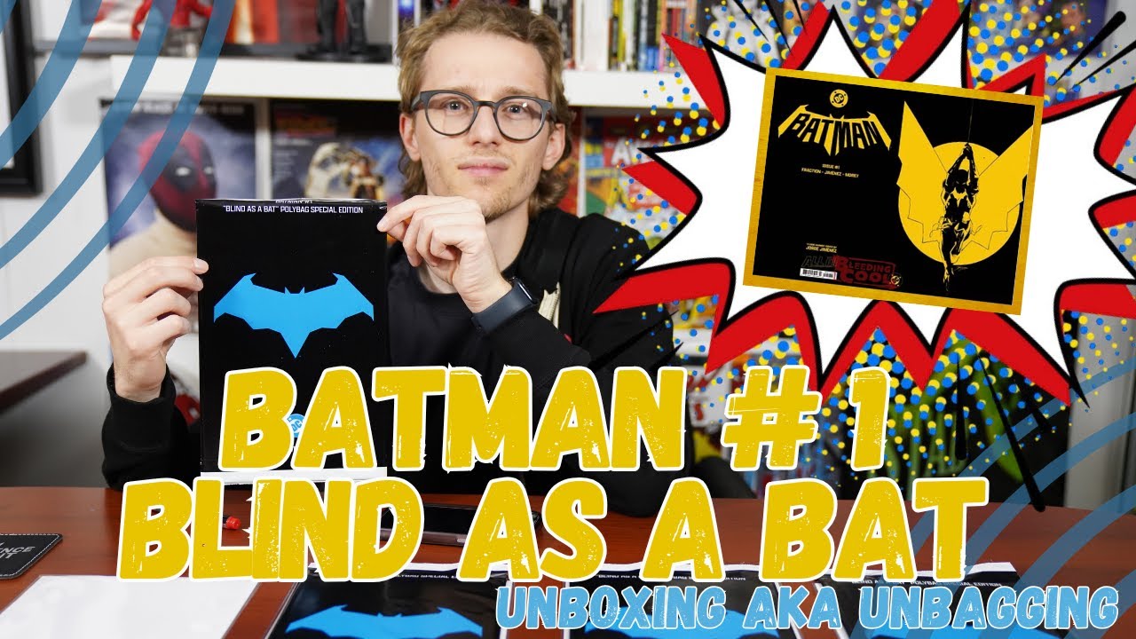 Opening Batman #1 Blind as a Bat Blind Bags - Unboxing Special