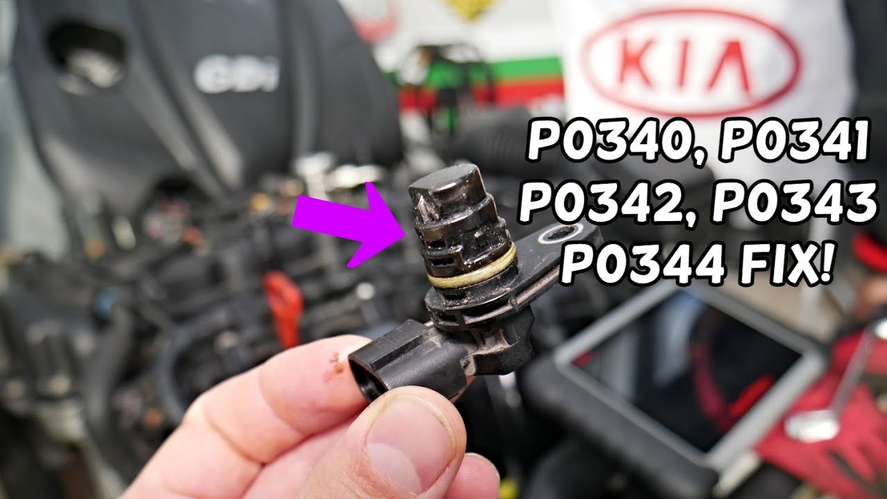 Code P0340 P0341 P0342 P0343 P0344 Camshaft Position Sensor Kia Sorento, Kia Sportage - Youtube