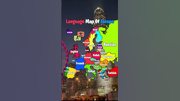 Language Map Of Europe #map #history #geography #europe #shorts #viral #fyp #trending #edit #mapping