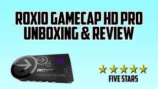 Roxio GameCap HD Pro | Unboxing & Review | Quality Test