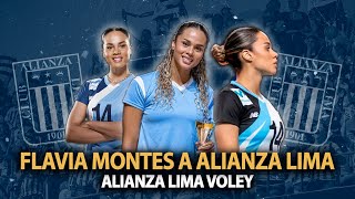 FLAVIA MONTES A ALIANZA LIMA  💥 ALIANZA LIMA VOLEY ⚪🔵 ¿NUEVO REFUERZO DE ALIANZA LIMA VOLEY? 💥