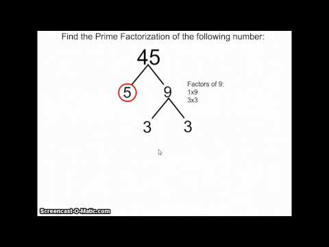 what is the prime factorization of 72
