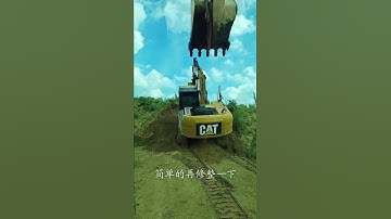 Awesome Excavator Operator Skills - Excavator Operator With Highly Precise Skills  EP88 #Shorts