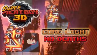 Super Meat Boy 3D - The Core Light World NO DEATHS (Core Boy) Achievement Full Run