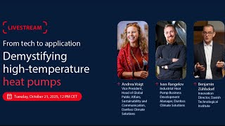 From Tech to application - Demystifying high-temperature heat pumps