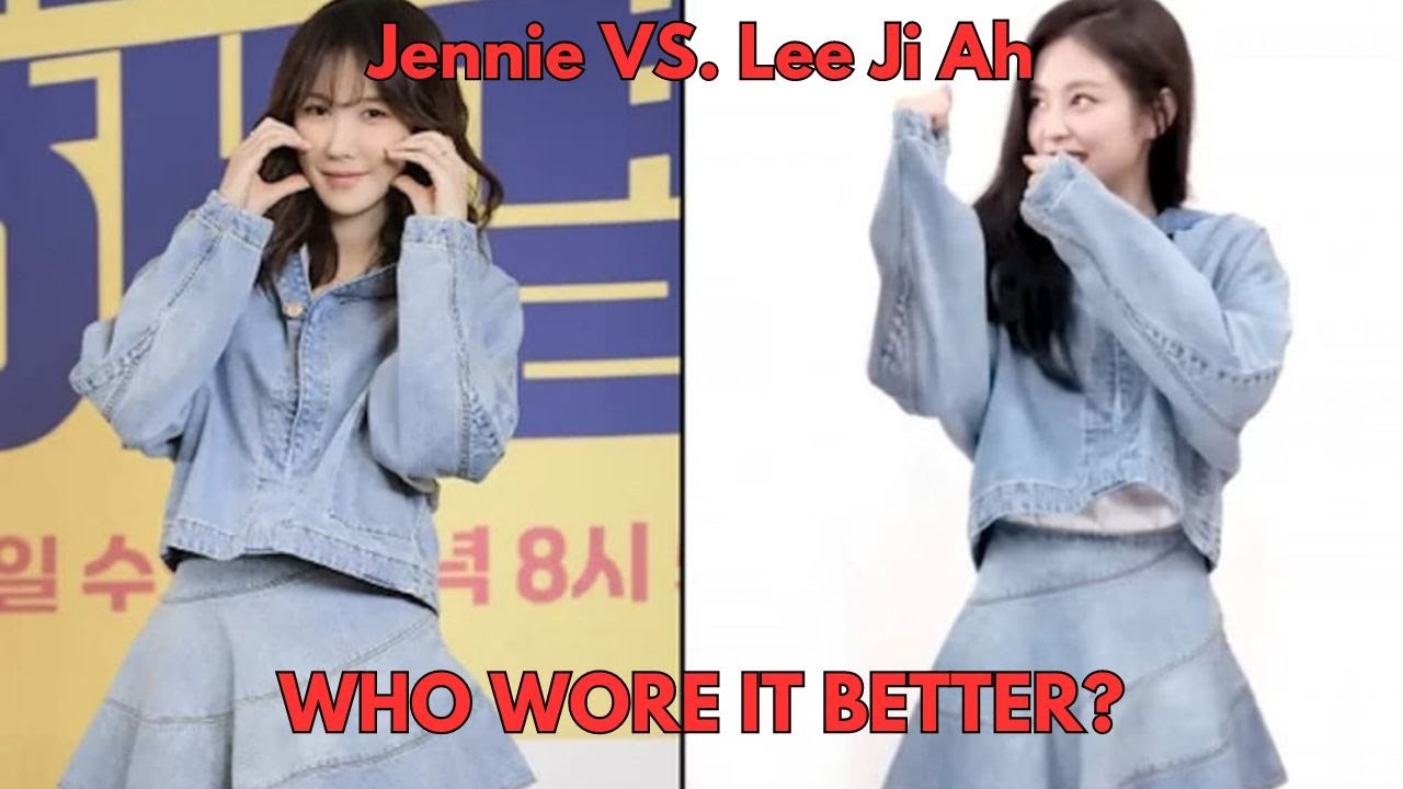 WHO wore it better? BLACKPINK Jennie vs. Actress Lee Ji Ah