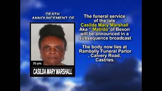Casilda Mary Marshall short