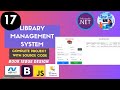 Library Management System C# project , Book Issue Button code| project with source code , Part 17