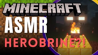 ⛏️ Minecraft ASMR ⛏️ I Summoned Herobrine Into My Game?! screenshot 3