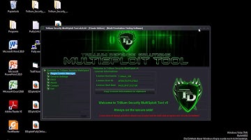 Trillium Security MultiSploit Tool v6 - Internet Explorer Exploit
