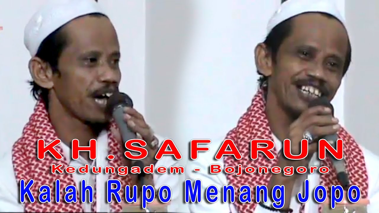 KH. SAFARUN Pengajian Lucu NGAJI DI LOKALISASI KALISARI