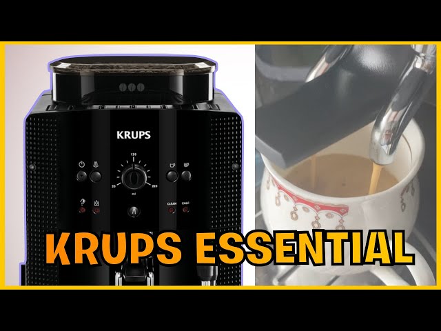 KRUPS Essential Espresso EA8100 Automatic Series - 15 bars - KRUPS YY4451FD  - Unboxing 
