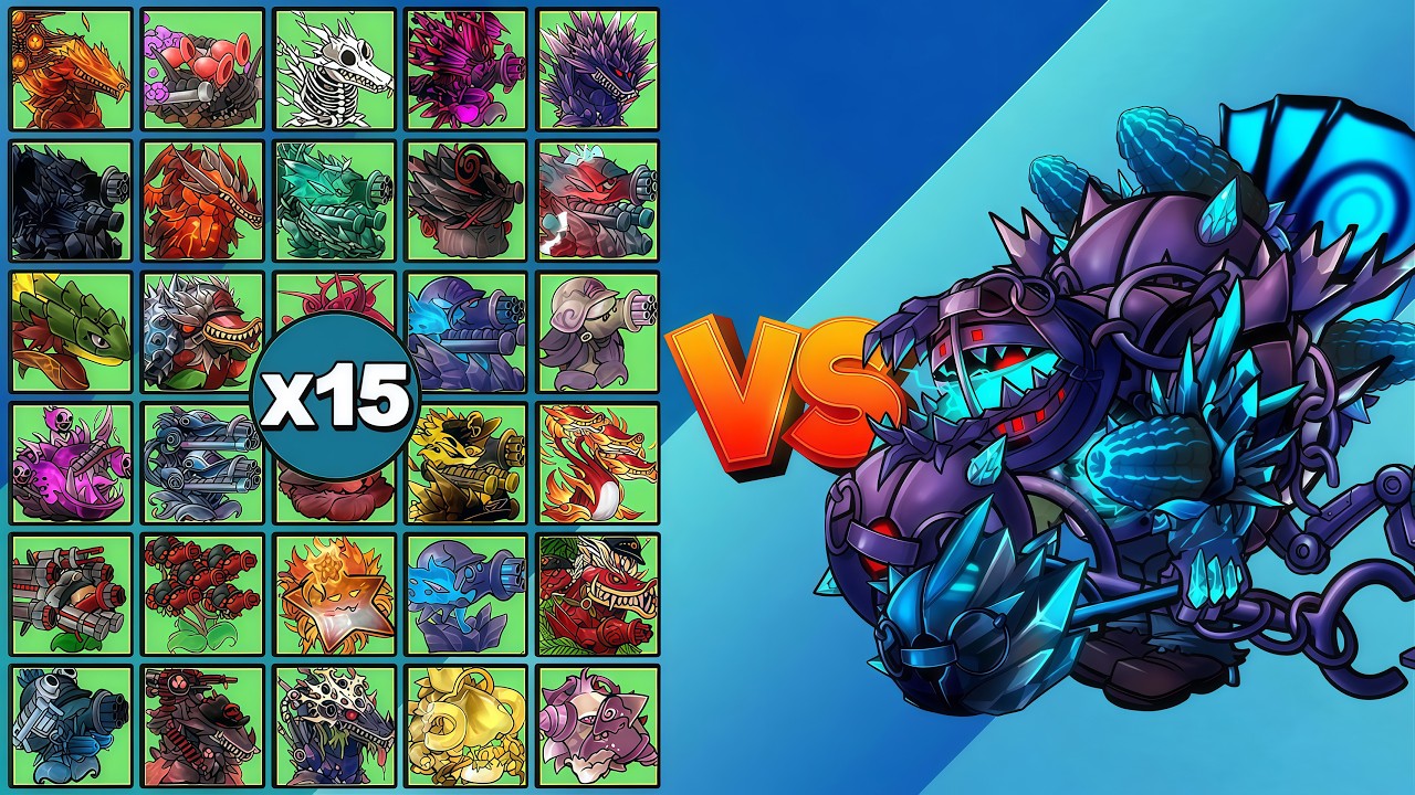 PVZ 1 Fusion 3.5 Challenge!! All Plants Fusion VS Ultimate Cannon