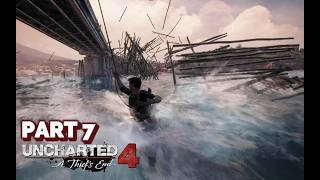 Uncharted 4: A Thief's End - Gameplay Walkthrough Part 7 (RX 580 2048SP 8GB)
