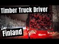 Timber Truck Scania R650 in Finnland | Mit 76 Tonnen durch finnische Wälder
