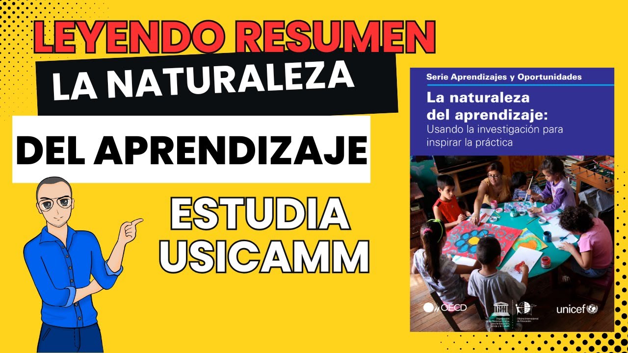 Estudiando para los procesos USICAMM - La naturaleza del aprendizaje: Usando la investigación