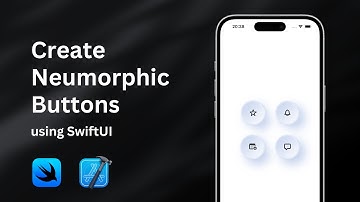 SwiftUI: Create Buttons With a Shadow and Inner Shadow Using Neumorphism Design in SwiftUI