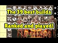 The Diablo 2 Tier list - Ranking 39 builds and showing them!