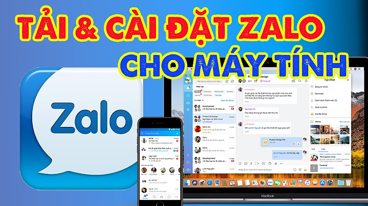 Hướng dẫn cài đặt zalo trên desktop