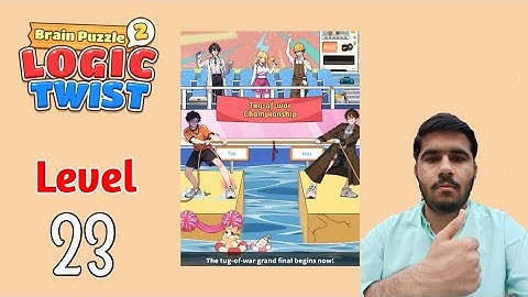 Brain Puzzle 2 Logic twist level 23 walkthrough solution 