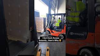 I Got Dock Access Instanly, Here’s Why #boxtrucklife #boxtruckbusiness