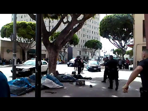 Homeless Man Shot and Killed By LA Cops