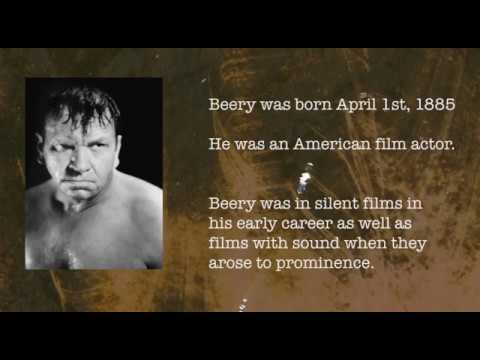 Video: Wallace Beery: Biography, Career, Personal Life