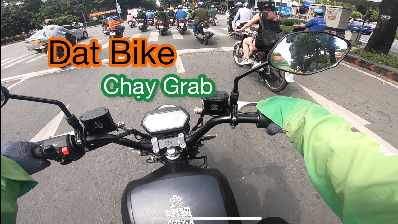 Dat Bike Weaver 200 Chạy Grab Cùng Grab Bike Sài Gòn YouTube