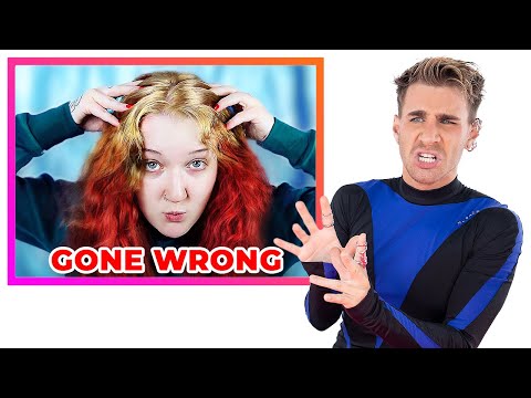 Hairdresser Reacts To Diy Red To Blond Hair Color Transformations